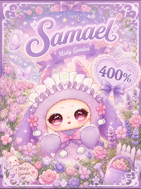 Accessories - 400% Samael Misty Garden Plush Blind Box 400%